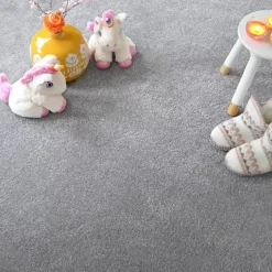 Décoweb Moquette chambre ou salon - Select - Gris - Rouleau de 4m x 2m