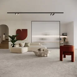 Moquette en polyester recyclé - Re-cycle - Beige - Rouleau de 4m x 4m-Décoweb Hot