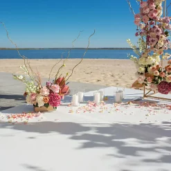 Moquette filmée - Stand Event - Blanc - 2 m x 30 ml-Décoweb New