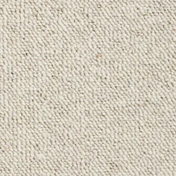 Moquette pure laine vierge bouclée - Mallow - Nude - Rouleau de 4m x 13m-Décoweb Discount