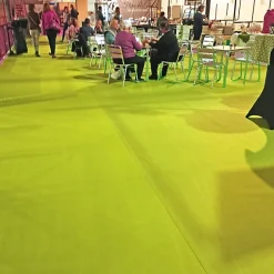 Moquette Stand Event - Vert pomme - 2 m x 10 ml-Décoweb Outlet