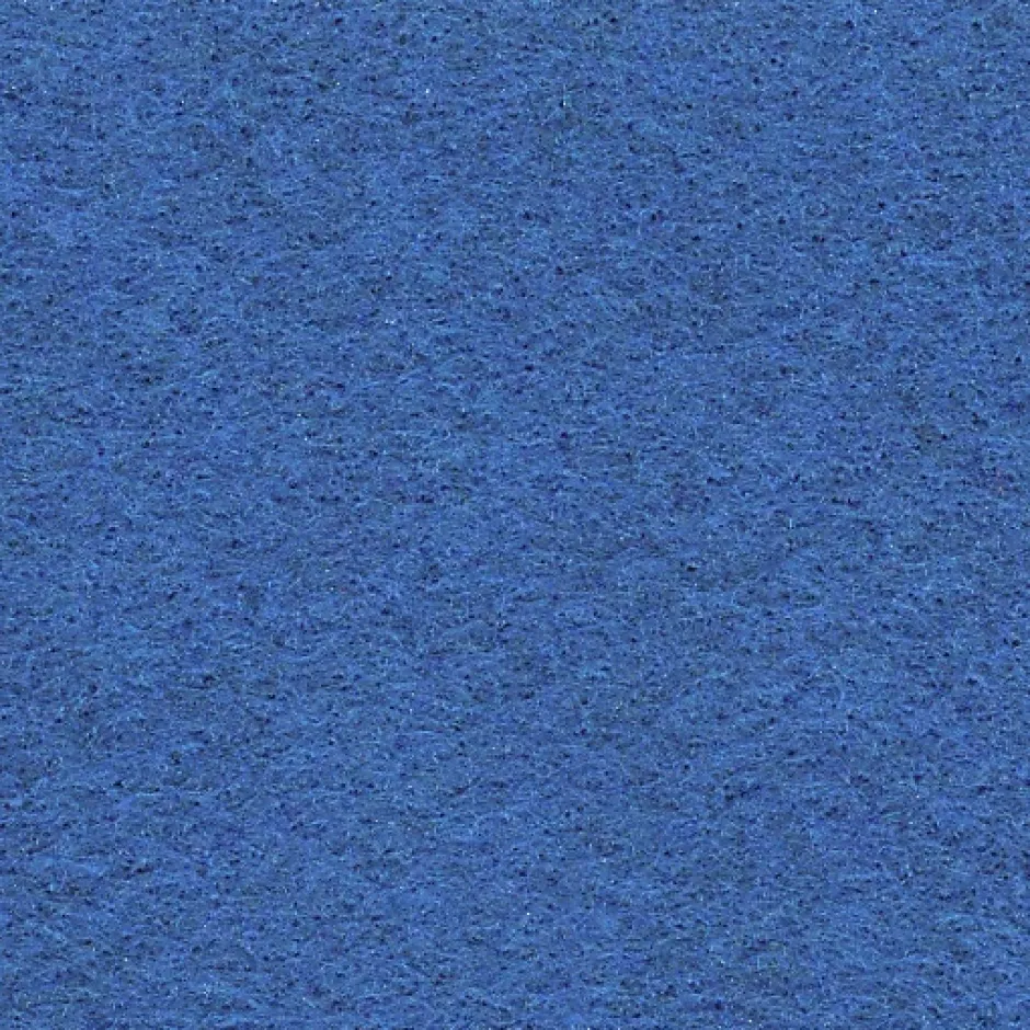 Moquette Stand Expo - Bleu Saphir - Echantillon 7 x 10 cm-Décoweb Clearance