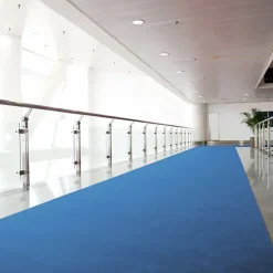 Décoweb Moquette Stand Expo - Bleu Saphir - Rouleau de 2m x 31m