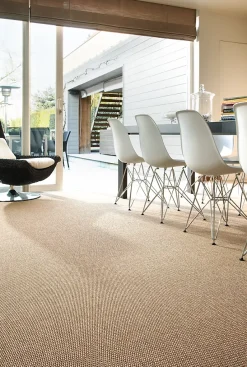 Balta Moquette tissé à plat Nature Spirit beige doré 4m (vendue à la coupe)