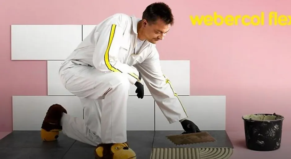 Weber Mortier - colle déformable pour carrelage (C2 et S1) COL FLEX ECO - Sac de 25 Kg - GRIS