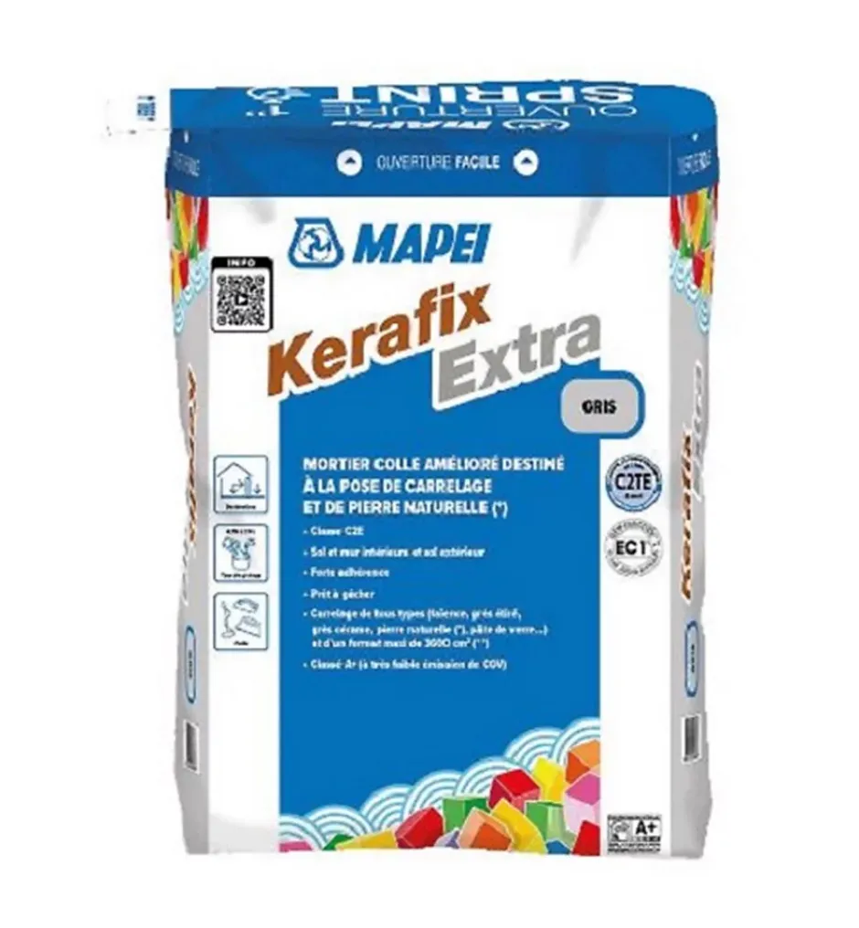 Mapei Mortier colle KERAFIX EXTRA - Gris