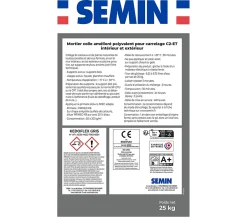 Mortier Colle Polyvalent pour Carrelage Kedoflex Gris , Intérieur/Extérieur, sac de 25 kg-Semin Hot