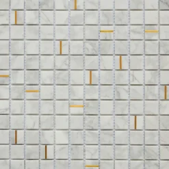 MOSAIQUE CARARA GOLD 1 PLAQUE 30,5 X 30,5 CM CASA LINEA-Casa Linéa Hot