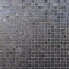 Carrelage Signature Mosaique de Ceramique 4,7 X 4,7 Cm Noire Relief Vague - vendu par plaque de 30X30 cm -