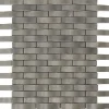 Carrelage Signature Mosaique de Marbre Gris Adouci 6.5X1.5 cm Vague - vendu par plaque de 26.4X32.5 cm -