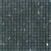 Carrelage Signature Mosaique de Marbre Noir Vieilli 1.5 X 1.5 Cm - vendu par plaque de 30.5 X 30.5 Cm -