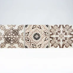 MOSAIQUE DECOR RENAISSANCE TRAVERTIN DECORE NATURAL 1 PLAQUE 10 x 30,5 CM CASA LINEA-Casa Linéa Best