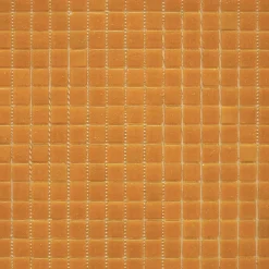 Casa Linéa MOSAIQUE DECORATION ORANGE CLAIR TRAME PAPIER 1 PLAQUE 32,7 x 32,7 CM CASA LINEA