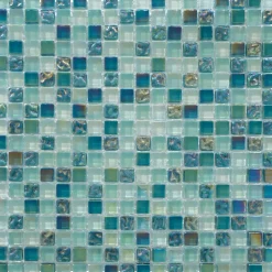 MOSAIQUE LES ANTIQUES NACRE VERT 1 PLAQUE 30 x 30 CM CASA LINEA-Casa Linéa Online