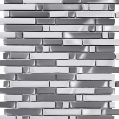 Casa Linéa MOSAIQUE LES TENDANCES BICHROME TUBE 1 PLAQUE 30,5 X 30,5 CM CASA LINEA