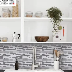 Casa Linéa MOSAIQUE LES TENDANCES BICHROME TUBE 1 PLAQUE 30,5 X 30,5 CM CASA LINEA