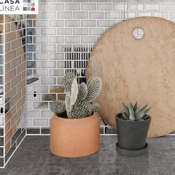 MOSAIQUE LES TENDANCES BRIQUETTE CHROME 1 PLAQUE 30 x 30 CM CASA LINEA-Casa Linéa Best