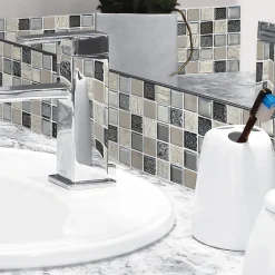 MOSAIQUE SMOKY GREY 1 PLAQUE 30 x 30 CM CASA LINEA-Casa Linéa Hot