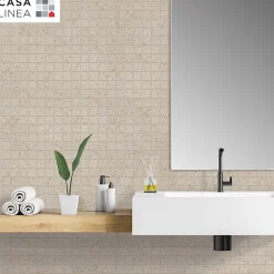 MOSAIQUE TERRAZZO NUDE 1 PLAQUE 30,5 x 30,5 CM CASA LINEA-Casa Linéa Clearance