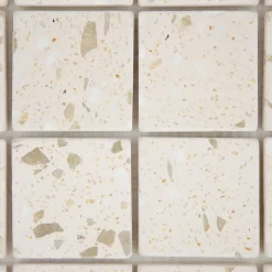 MOSAIQUE TERRAZZO NUDE 1 PLAQUE 30,5 x 30,5 CM CASA LINEA-Casa Linéa Clearance