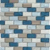 Mosaïque 30 x 30 cm Glass bleu-GoodHome Online