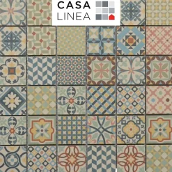 Mosaïque Andalousie 31 x 31 cm multicouleur-Casa Linéa Clearance