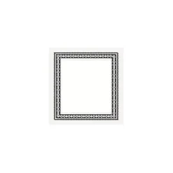 Mosaïque Art factory hexagone 2,6x2,2cm motif Fado noir et blanc sur trame nylon 33,3x33,3cm Satiné boite de 1 m2-Gioia Materia Discount