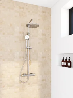 Mosaïque beige 30x30cm Soft travertin-GoodHome New