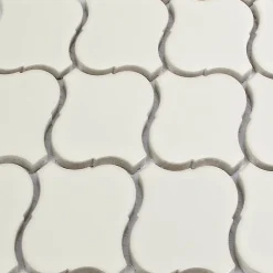 Mosaïque blanc 24,2x27,6cm intérieur-GoodHome Best