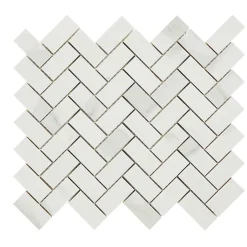 Mosaïque blanc 30x30cm Ultimate marble-GoodHome