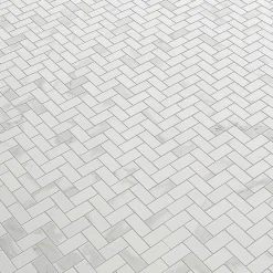 Mosaïque blanc 30x30cm Ultimate marble-GoodHome