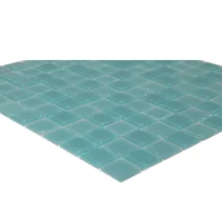 GoodHome Mosaïque bleu 30x30cm Glina