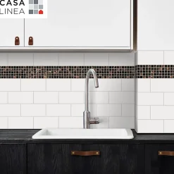 Casa Linéa MOSAÏQUE CLAIR DE LUNE 1 PLAQUE 32,7 x 32,7 CM CASA LINEA