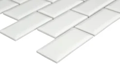 Mosaïque céramique blanc L. 29,3 x l. 28,8 cm-GoodHome Hot