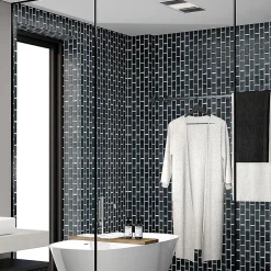 Mosaïque céramique bleu L. 29,3 x l. 28,8 cm-GoodHome Online