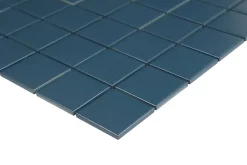 Mosaïque céramique Elko bleu L. 30,3 x l. 30,3 cm-GoodHome Online