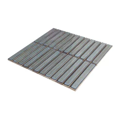 Mosaïque céramique gris L. 29,5 x l. 29,8 cm-GoodHome Hot