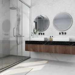 Mosaïque Crillo blanc 30 x 30 cm-GoodHome