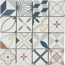 GoodHome Mosaïque décoratif 30x30 cm multicolorec