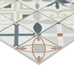 GoodHome Mosaïque décoratif 30x30 cm multicolorec