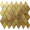 Mosaïque de verre sur maille pour salle de bain ou cuisine Gold lake - 26,5cm x 30,5cm-Ilcom Hot