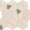 Mosaïque effet Béton Beige Ivoire Hexa Verde 28,5x25x0,9 cm Mat Vetrano - Mur intérieur (vendu par carton de 0,428 m²) - RO'MA CAR-Ro'Ma Carrelage Hot