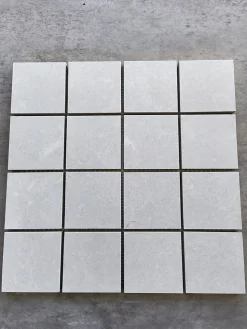 Mosaïque effet béton START LIGHT 7x7 - plaque de 30x30 cm - 1cm épaisseur-Prissmacer New