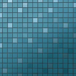 Mosaïque effet Enduit Bleu Océan 1,7x1,7 cm Quadra 30,5x30,5x0,85 cm Mat Calviro - Mur intérieur (vendu par carton de 0,558 m²) --Ro'Ma Carrelage Sale
