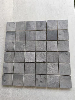 Mosaïque effet oxide LIFE PLOMO 5x5 - plaque de 30x30 cm - 1cm épaisseur-Prissmacer