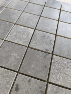 Mosaïque effet oxide LIFE PLOMO 5x5 - plaque de 30x30 cm - 1cm épaisseur-Prissmacer