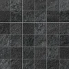 Mosaïque effet Pierre Quartzite Gris Dark 4,8x4,8 cm Quadra 30x30x0,9 cm Mat Teravio - Sol et mur intérieur (vendu par carton de-Ro'Ma Carrelage Discount