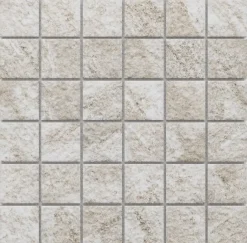 Ilcom Mosaïque en céramique sur filet pour salle de bain ou cuisine 30cm x 30 cm - Trentino