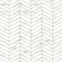 Mosaïque en céramique sur filet pour salle de bain ou cuisine 31.6cm x 21.5cm - Marble spruce-Ilcom Outlet