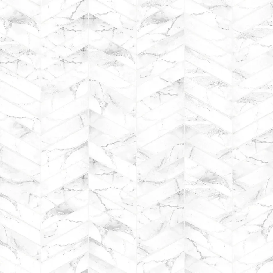 Mosaïque en céramique sur filet pour salle de bain ou cuisine 31.6cm x 21.5cm - Marble spruce-Ilcom Outlet